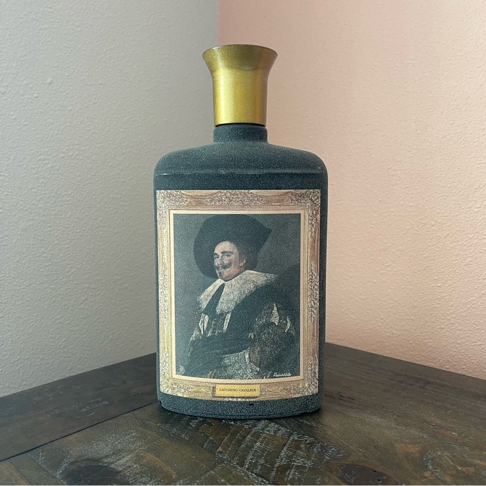 Vintage Laughing Cavalier Jim Beam Decanter Bottle EMPTY Barware